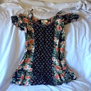 Boho flounce dress